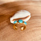 Bague pierre turquoise